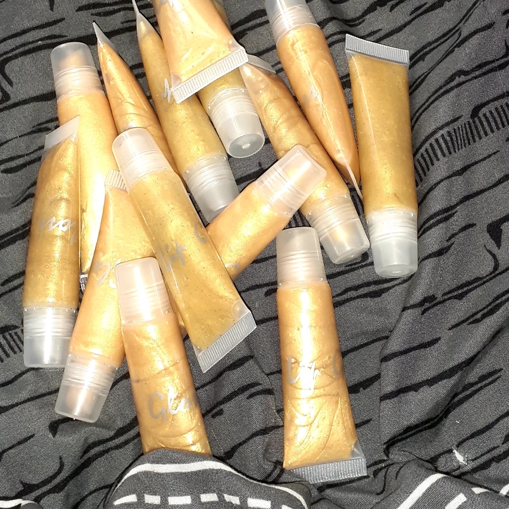 Homemade lip gloss by me